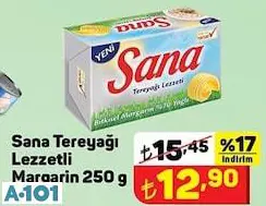 SANA TEREYAĞI LEZZETLİ MARGARİN SANA TEREYAĞI LEZZETLİ MARGARİN